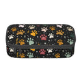 Yrebyou Paw Print Pencil Case Big Storage Pencil Pouch Multi-Functional Pen Bag Cute Lightweight Organizer for Aldult Office College - color: Black