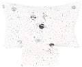 Scientific Sleep Starry Galaxy Solar System 100% Cotton 3 Pcs Twin Bed Sheet Set Kids Boys Girls Toddler Teen, Flat Sheet & Fitted Sheet & Pillowcase Kids Bedding Set (Galaxy, Twin) - color: Galaxy, size: Twin