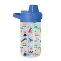 Simple Modern Kids Tritan Plastic Summit Water Bottle | 12 oz BPA-Free Cup with Covered Leak Proof Straw Lid for Boys, Toddlers | Rad Dino - color: -Rad Dino, style: Covered Lid | 12oz