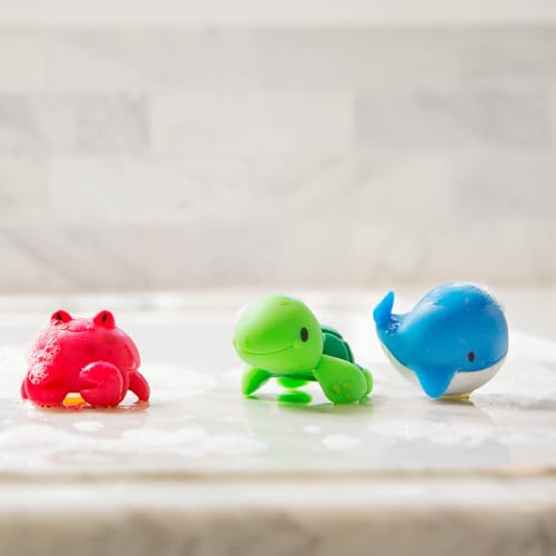 Munchkin Ocean Sea Animal Squirt Bath Toys, 9+ Months, 8 Pack - size: 8 Pack, style: Ocean