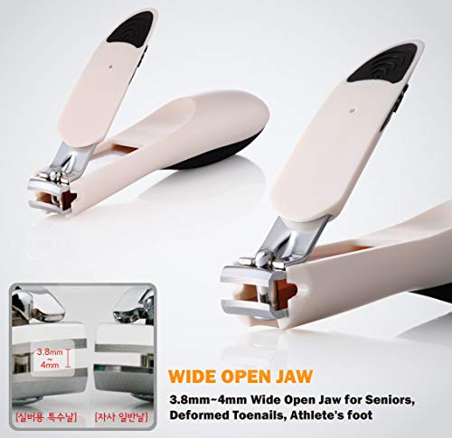Korean Nail Clipper! World No. 1. Three Seven (777) Travel Manicure Grooming Kit Nail Clipper Set Made in Korea, Since 1975. (TS-221VSG)