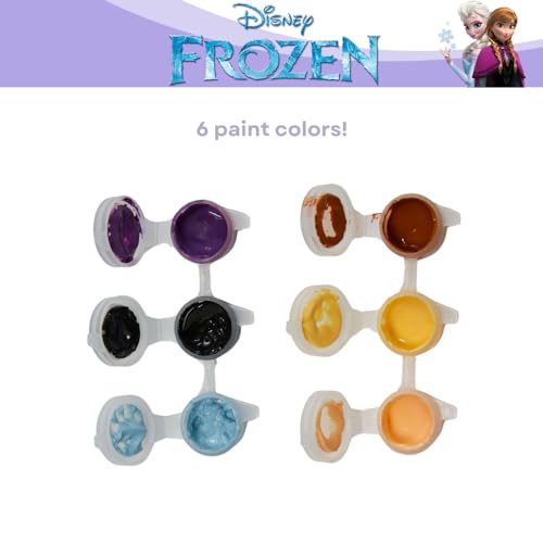 Innovative Designs Disney Frozen DIY Paint Your Own Figurines Arts and Crafts Set for Girls - Elsa & Anna - style: Frozen 2 pack