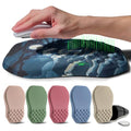 Ergonomic Raised Mouse Pad Wrist Support with Bilateral Slope Memory Foam Mousepad for Wrist Rest and Carpal Tunnel Pain Relief 11.8x7.9〃Indigo Fury Wave - color: Indigo Fury Wave
