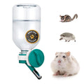 Choco Nose No-Drip Small Animal Water Bottle - Leak-Proof Patented Nozzle Helps Prevent Cage Mess & Wet Bedding - Hamster, Hedgehog, Mouse, Glider, Gerbil - BPA Free, Cage Mount, 10.2 fl oz (C125) - color: C125 Green, size: Hamsters-Hedgehogs-Sugar Glider