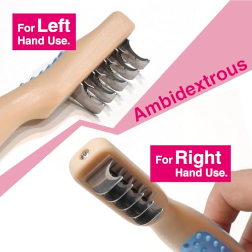 Dog and Cat Grooming Dematting Comb - Knot Remover for Long-Haired and Short-Haired Pets, Ideal for Cats, Dogs, and Rabbits - Durable and Ergonomic Design