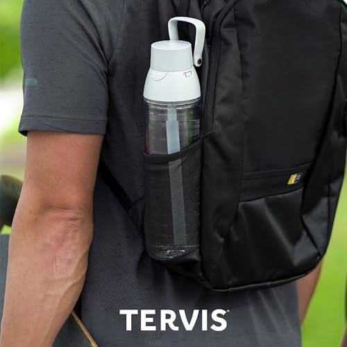 Tervis 24oz Tritan Water Bottle | Disney - Mickey Mouse Model | Made in USA, Leakproof, Double-wall Insulated, Shatterproof, BPA-Free, Dishwasher Safe, Fits Most Cupholders, Gifts under $35 - color: Clear, size: 24oz - 1pk