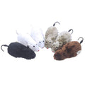 Mangdunt 6 Pack Wind Up Racing Mice, Realistic Looking Mice, Each Measures 4-1/2" Long