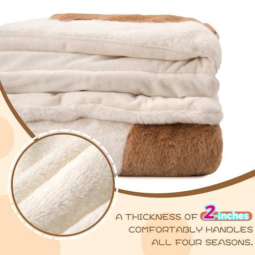 70" 4.2lbs Kids Sleeping Bag with Pillow Brown Cow Toddler Nap Mat | Sleep Sack 2-in-1 Sleeping Mat& Blanket Washable Roll-Up w/ Handle For Daycare Kindergarten Thick Soft & Portable In Gift Box - color: Cow-Brown