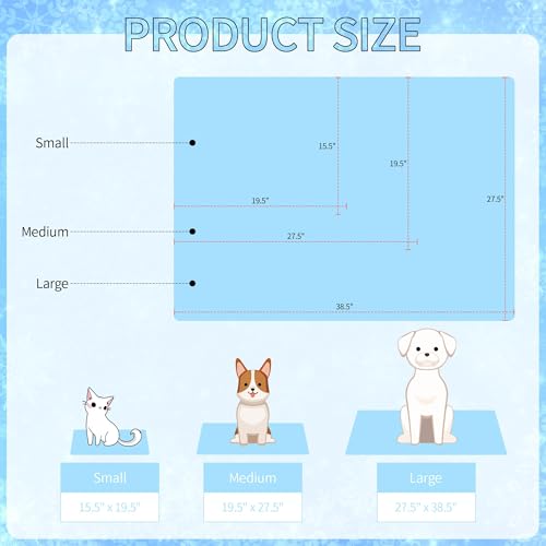 Summer Pet Cooling Mat - Cat Dog Cushion Pad Sleeping Cool Lemon Comfortable Soft for Pets Kids and Adults (Dark Blue Lemon, S) - color: Dark Blue Lemon, size: S: 15.5'' x 19.5''