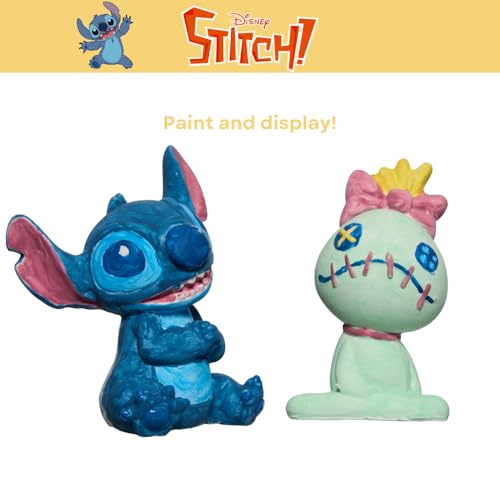 Innovative Designs Disney Stitch DIY Paint Your Own Figurines Arts and Crafts Set for Boys and Girls - style: Stitch