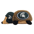 NCAA Michigan State Spartans Plush Hedgehog Toy for Dogs & Cats, Cool Soft Pet Toy for Fun and Interactive Play, Dog Chew Toy with Squeaker, Licensed Hot Pet Toy - color: Michigan State Spartans