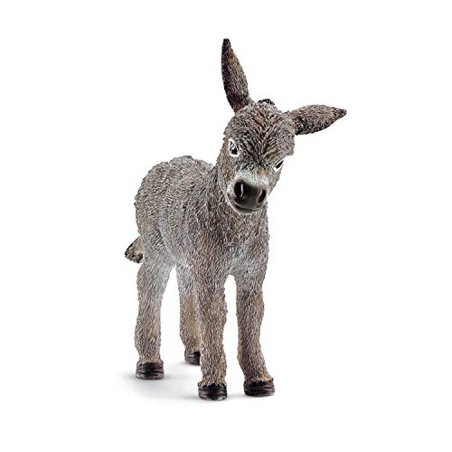 Schleich FARM WORLD - 4 PC Starter Barnyard Animal Set - Includes Cow, Sheep, Rooster and Sheep Figurines - Farm Animal Toys for Kids 3+ | 42385 | Farm Animal Figurine, Realistic Animal Toys, Cow Rooster Donkey Sheep Figures, Barn Toy for Kids 3+, Screen-