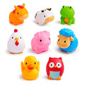 Munchkin Baby Bath Toy Squirts for Babies and Toddlers 9 Months and Up, Farm Animal Squirters, 8 Pack - size: 8 Pack, style: Farm