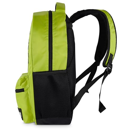 AI ACCESSORY INNOVATIONS Dr. Suess’s The Grinch Backpack for Boys & Girls Featuring a Big Face Grinch, 16”Bookbag w/Molded Nope Dangle, Green - style: Grinch Backpack