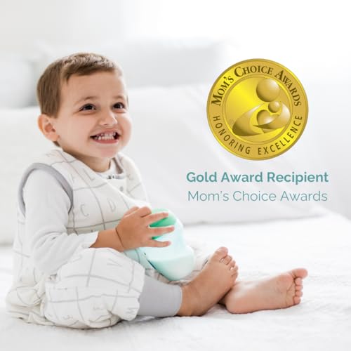 Dreamsuit Walker Toddler Sleep Sack with Feet and Legs, 12M-2T | 70% Rayon Made from Bamboo, 30% Organic Cotton, 0.8 TOG Summer, 2-Way Zipper, Buttery Soft Wearable Blanket, Cactus - color: (1.2 Tog) Alphabet, size: 12-2T