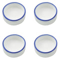 4PCS Small Animal Food Bowl Size 4 35x13mm Mini Ceramic Water Dish Cricket Feeding Dish for Tarantulas Scorpions Snails Mantis Micro Reptile Food Bowl