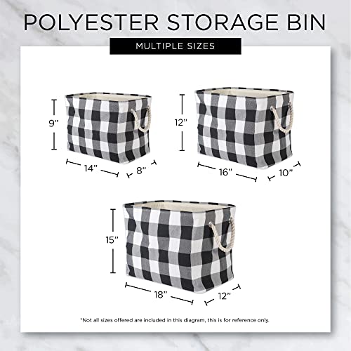 Bone Dry Pet Storage Collection Striped Paw Patch Bin, Aqua, Small Rectangle - color: Aqua, size: Small Rectangle