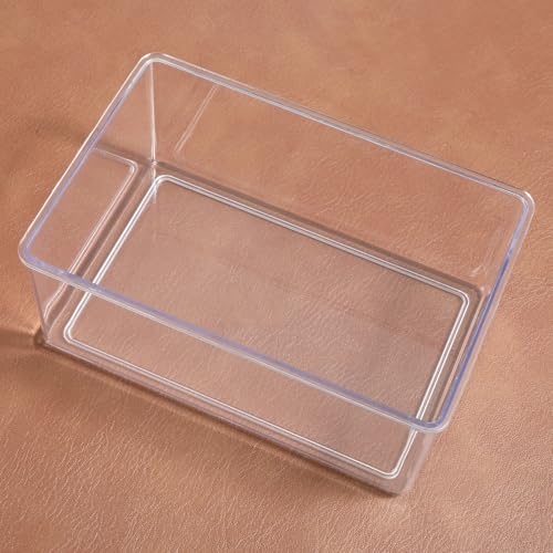 Hamster Sand Bath Container, Hamster-Sand Box Clear Sand Bath for Hamsters Acrylic Hamster-Dust Bathes Toilet Tray Bathroom Easy to Clean for Hedgehog Squirrel Hamsters Guinea Pigs and Small Animal