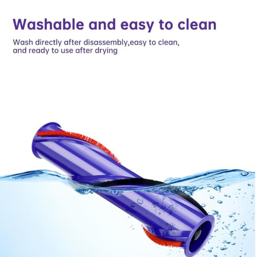 V8 Replacement Parts for Dyson V8 Animal Cordless Vacuum Roller Brush Accessories, V8 Absolute Motor Head Roller Brush Replacement Attachments, Part No.967485-01 - size: V8 Roller Brush