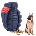 Dog Toys for Aggressive Chewers Large Breed, Fun to Chew (Blue) | German Shepherd, Indestructible Interactive Treat Dog Toys for Large Medium Breeds, Food Grade&Tough Rubber, Chase and Fetch - color: Blue