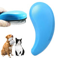 Puppy Brush, Soft Dog Brush for Grooming, Puppy Hair Remover Brush Comb, Grooming Tool for Poodles, Teddy, Yorkies, Maltese, Shih Tzu, Chihuahua, Blue - color: Blue