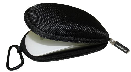Tough Travel Carrying Case for Apple Magic Mouse 1 and 2 | Hard Shell Ballistic Nylon (Black)