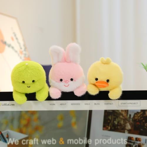 Ditucu Palm-Sized Black Cat Stuffed Animals Cute Soft Plush Doll Small Plushies Toys Gifts for Kids 6 inch - style: Cat