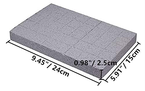 Litewoo Hamster Chew Toy Pets Grinding Teeth and Claws Lava Pumice Stone Rabbit Foot Pad for Guinea Pig Ferret Hedgehog Gerbil Bunny Rat Cage Accessories (A)