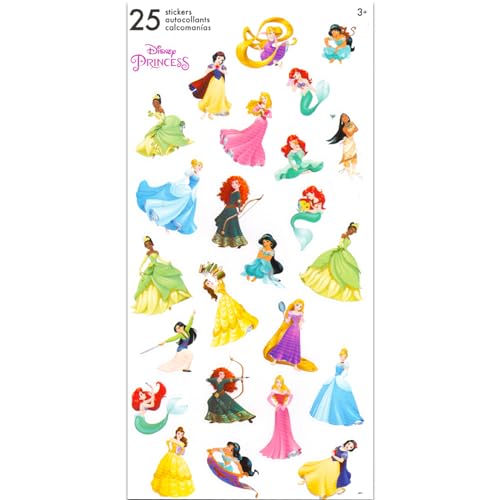 Disney Water Bottle Set – Bundle of 3 Sports Bottles: Disney Princesses, Minnie Mouse & Frozen, Stickers, and More School Supplies | Cups for Kids