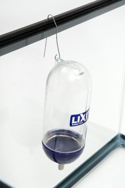 Lixit® Bell Style Aquarium Cage Climbing Resistant Water Bottles for Rats, Hamsters Gerbils, Mice and Other Small Animals (10 Ounce) - size: 10 Ounce