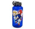 JUST FUNKY Sonic The Hedgehog Character Water Bottle | BPA-Free Large Plastic Water Jug With Screw Top Lid | Hydration For Outdoor Sports, Gym, Yoga | Holds 32 Ounces