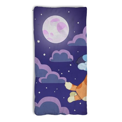 Silk Touch Sherpa Slumber Bag for Boys and Girls, Sleeping Bag with Zipper, Sleepover Set, 27 x 56 inches - color: Slumber Pups
