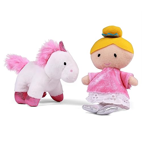 GUND Baby Princess Castle 5-Piece Sensory Plush Toy Playset for Babies - style: Princess Castle