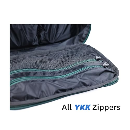 Accessories Bag & Tech Pouch | Organizer for Cables, Electronics & Everyday Essentials, Water-Repellent, Dual-Sided Padded - color: Black Stealth