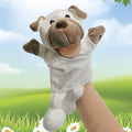 Easfan Puppy Hand Puppet with Movable Mouth Plush Dog Toy for Kids 12.5" | Interactive storytelling, cute soft plush, creativity imagination, easter christmas birthday holiday gift, for toddlers - style: Dog