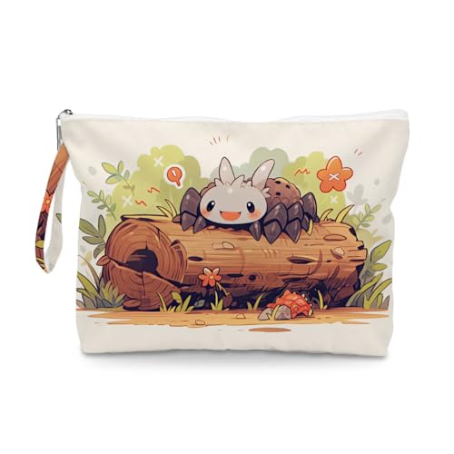 ENGVZ Wet Dry Bag, Waterproof Travel Pouch, Large Zipper Bag For Swimsuits, Diapers, Toiletries, Makeup, Women And Girls Cute Spider - color: Cartoon Spider