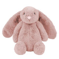 Best Pet Supplies Bunny Buddy Squeaky Plush Dog Toy - Mauve, Medium | Soft Plush, Squeaks & Crinkles, Perfect for Moderate Chewers, Toss & Fetch Play, Stress & Anxiety Reliever, Ideal Gift Toy - color: Bunny (Mauve), size: Medium
