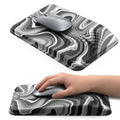 TECKNET Ergonomic Mouse Pad with Wrist Rest, Comfortable Relieves Pain | Built-in Memory Foam and Ergonomic Slope Design Relieves Carpal Tunnel Syndrome Pain, Mousepad for Office Gaming - color: Texture