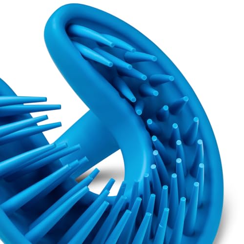 Squishface Silicone Nub Brush for Dog Corkscrew Tail, Skin Fold Itch Relief