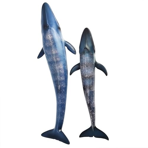 Gemini&Genius Blue Whale Sea Animal Action Figure, Ocean Shark Whale Toy | Educational, Role Play, Swim, Beach, Bath and Collectors for Kids - color: Blue Whale
