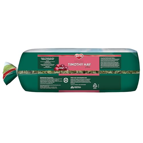 Kaytee All Natural Timothy Hay Plus Cranberries For Guinea Pigs, Rabbits & Other Small Animals, 24 Ounce - size: 1.5 Pound (Pack of 1)