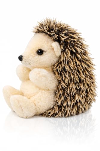 Vaulted Skulls & Co Hedghog Small Dog Toy | Hedgehog Stuffed Animal Small | Fluffy Small Dog Toy | Dog Toy | Small Plush Dog Toy | Squeaker-Free (Hedgehog) - size: Hedgehog