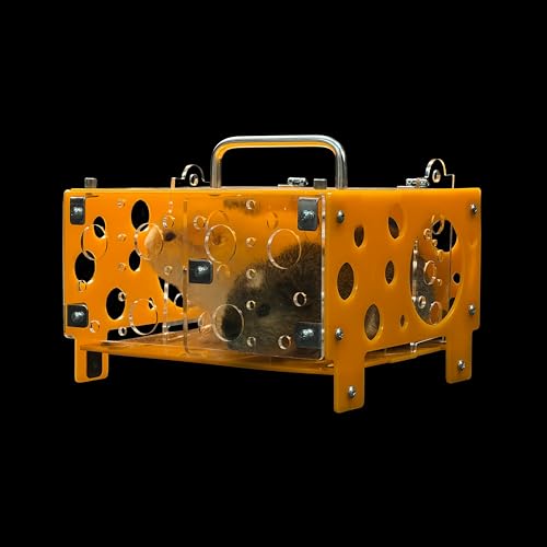 GuineaLoft™ Guinea Pig Cheese House (Double) V2 | The Ultimate Guinea Pig Hideout by Seasoned Owners Who Tried Everything Out There - Exclusive by GuineaLoft