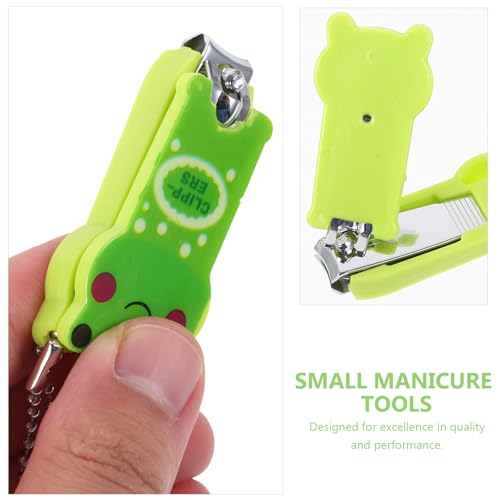 FRCOLOR Small Manicure Tools Nail Scissors Cartoon Nail Clipper Handy Nailcutter Animal Tool Nail Cutter