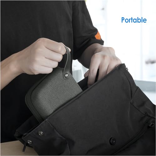 JETech Travel Accessories Organizer Case, Portable Electronic Pouch Gadget Bag for MacBook Power Adapter Chargers, Cables, Power Bank, Mouse, Stylus Pen, Earphone, SD Card, USB Flash Drive