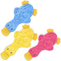 Best Pet Supplies Interactive Squeaky Dog Toy - Crinkle Duck Set | Pack of 3, Stuffing Free Body, Soft, Squeaks & Crinkles, No Mess, Perfect for Moderate Chewers, Toss and Fetch Play - color: Crinkle Duck (Yellow, Blue, Pink), size: Large