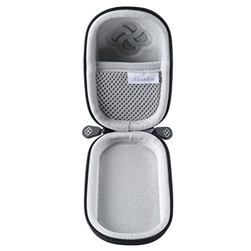 Hard Case Compatible for Apple Magic Mouse (1 2 & 3 Gen) Including Carabiner (Black) - color: Black