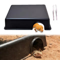 Reptile Hide Box,Snake Hide,Reptile Hides Cave for Tank,Small Animal Hideaway,Easy to Clean,for Snakes,Lizards,Leopard Gecko and Baby Ball Python(9.45"x2.36"x6.85")
