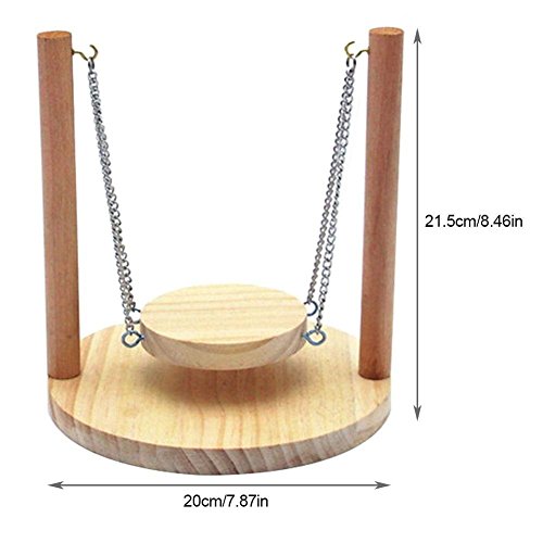 Litewoo Hamster Hideout Chewable Toys Wooden Accessories—— Swing - color: Swing