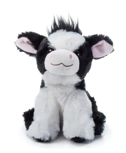 The Petting Zoo Cow Stuffed Animal Plushie, Gifts for Kids, Wild Onez Babiez Farm Animals, Cow Plush Toy 6 inches - color: Cow